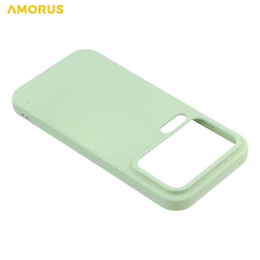 Xiaomi 17 Pro Amorus Fleksibelt Plastik Mobil Cover - Lysegrøn