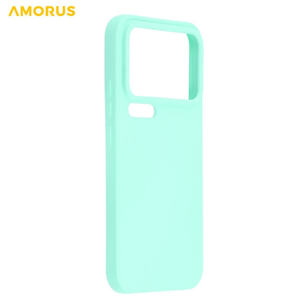 Xiaomi 17 Pro Amorus Fleksibelt Plastik Mobil Cover - Turkis