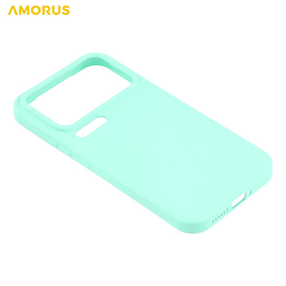 Xiaomi 17 Pro Amorus Fleksibelt Plastik Mobil Cover - Turkis
