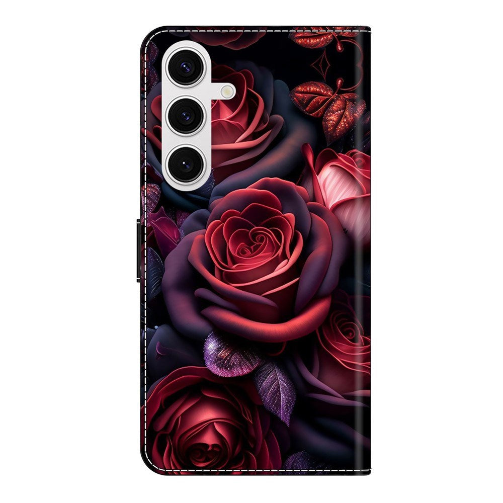 EIDERWOOD Samsung Galaxy S26 Kunstlæder Flip Cover m. Print - Roser