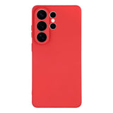 Samsung Galaxy S26 Ultra EIDERWOOD Fleksibelt Plast Mobil Cover - Mørkerød