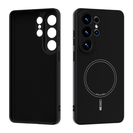 Samsung Galaxy S26 Ultra Silikone Mobil Cover - MagSafe Kompatibel - Sort