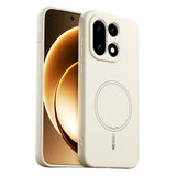 OnePlus 15 Silikone Mobil Cover - MagSafe Kompatibel - Beige