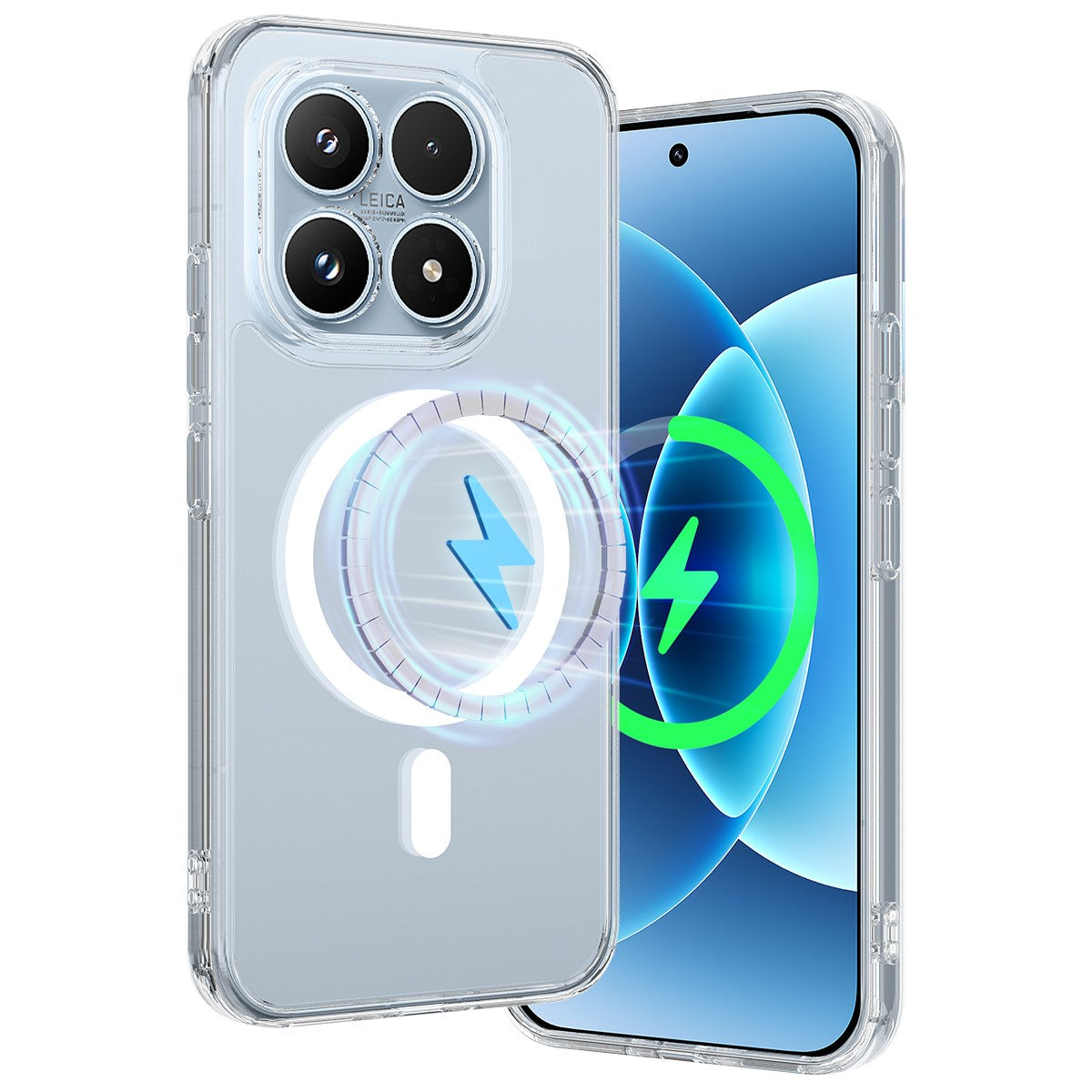 EIDERWOOD Xiaomi 17 Hybrid Plastik Mobil Cover - MagSafe Kompatibel - Gennemsigtig