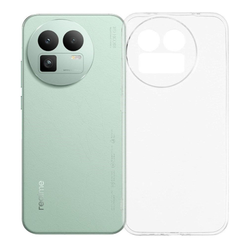 Realme GT 8 EIDERWOOD Fleksibelt Plast Bagside Cover - Gennemsigtig