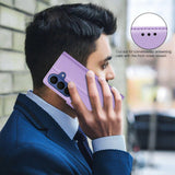 Samsung Galaxy S26+ (Plus) BINFEN Kunstlæder Flip Cover - RFID Blokering - Kortholder - Ståfunktion - Lilla