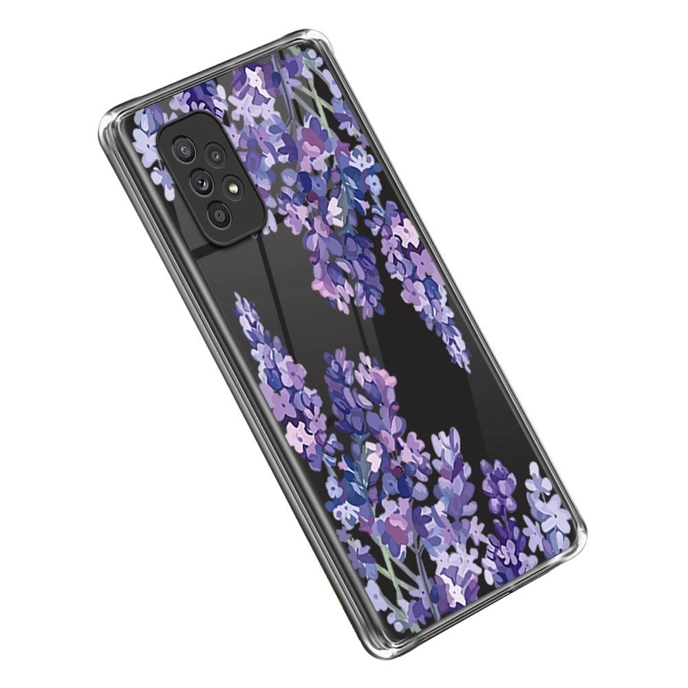 Samsung Galaxy A23 / A23 (5G) Fleksibelt Cover i TPU Plast - Blomster