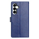 Samsung Galaxy A27 EIDERWOOD Kunstlæder Flip Cover - Strop - Blå