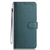 Google Pixel 10a EIDERWOOD Kunstlæder Flip Cover m. Strop - Grøn