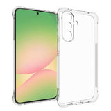 Samsung Galaxy A57 EIDERWOOD Fleksibelt Plast Bagside Cover m. Stødabsorberende Hjørner - Gennemsigtig