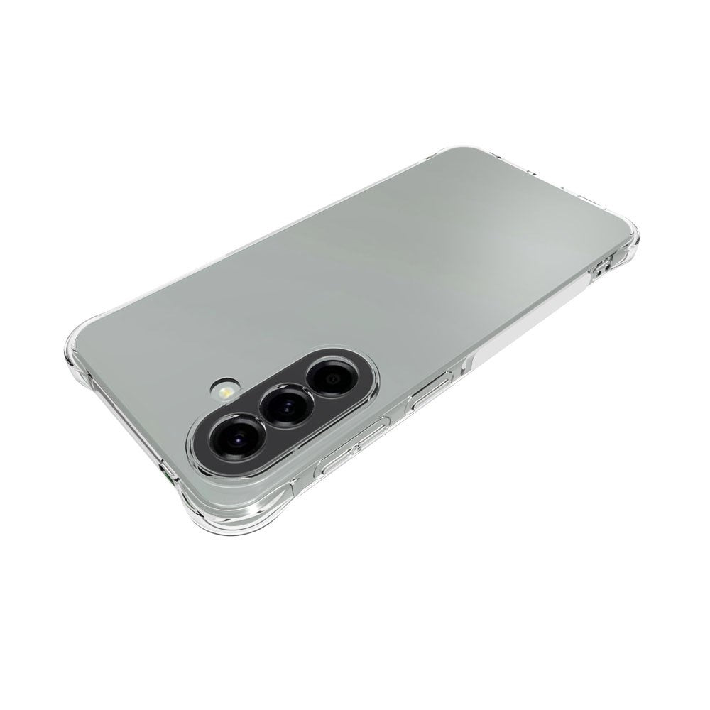 Samsung Galaxy A57 EIDERWOOD Fleksibelt Plast Bagside Cover m. Stødabsorberende Hjørner - Gennemsigtig