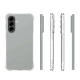 Samsung Galaxy A57 EIDERWOOD Fleksibelt Plast Bagside Cover m. Stødabsorberende Hjørner - Gennemsigtig