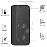 Google Pixel 10a EIDERWOOD 2-i-1 Beskyttelsessæt m. Plast Cover & Skærmbeskyttelsesglas - Gennemsigtig