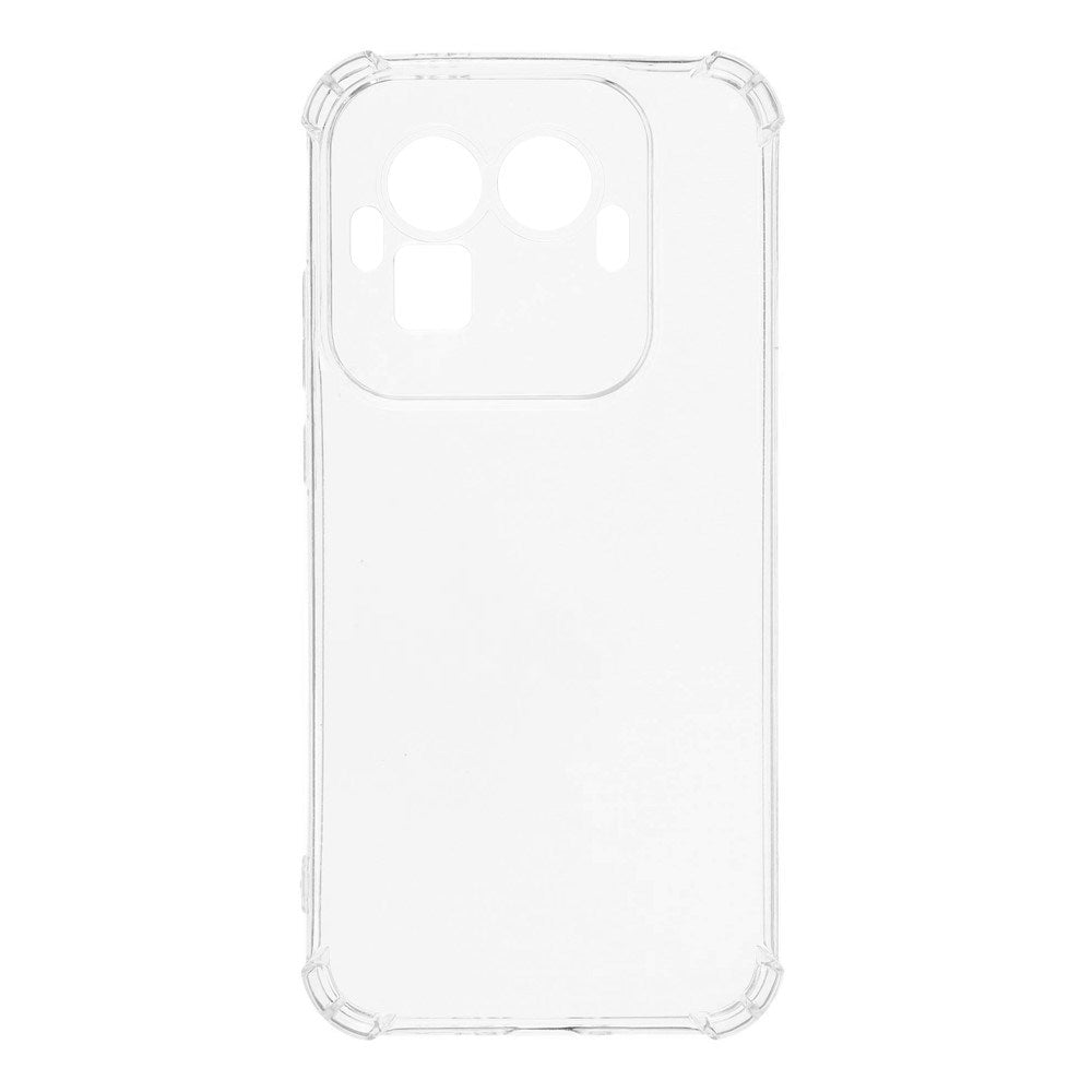 Realme GT 8 Pro EIDERWOOD Fleksibelt Plast Bagside Cover m. Stødabsorberende Hjørner - Gennemsigtig