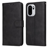 OnePlus 15R EIDERWOOD Kunstlæder Flip Cover - Strop - Sort