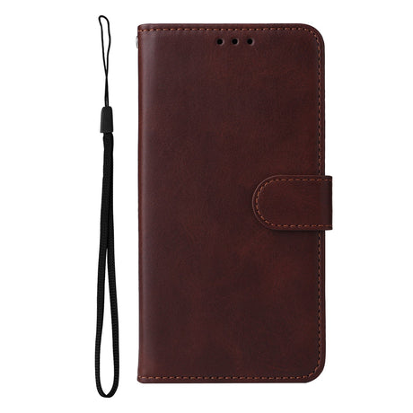 OnePlus 15R EIDERWOOD Kunstlæder Flip Cover - Strop - Brun
