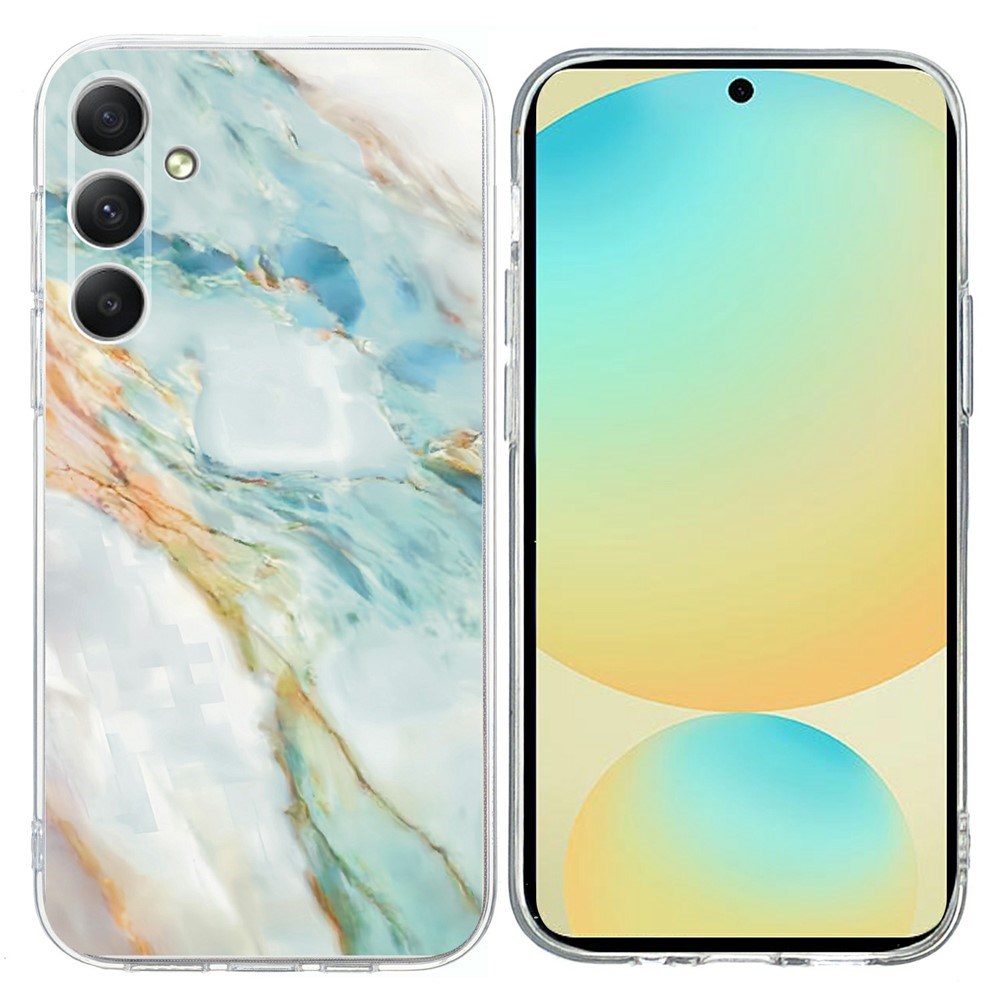 EIDERWOOD Samsung Galaxy A57 Fleksibelt Plast Bagside Cover m. Mønster - Marmor
