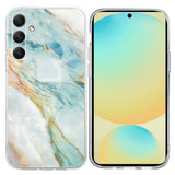 EIDERWOOD Samsung Galaxy A57 Fleksibelt Plast Bagside Cover m. Mønster - Marmor