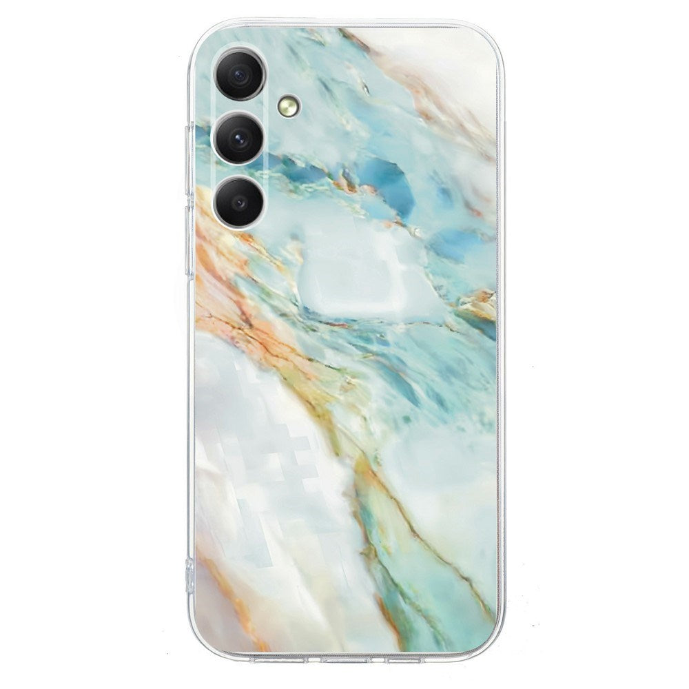 EIDERWOOD Samsung Galaxy A57 Fleksibelt Plast Bagside Cover m. Mønster - Marmor