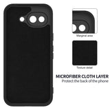Google Pixel 10a EIDERWOOD Foret Silikone Bagside Cover m. Strop - Sort