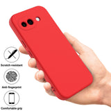 Google Pixel 10a EIDERWOOD Foret Silikone Bagside Cover m. Strop - Rød