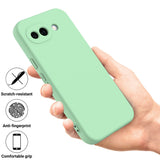 Google Pixel 10a EIDERWOOD Foret Silikone Bagside Cover m. Strop - Grøn