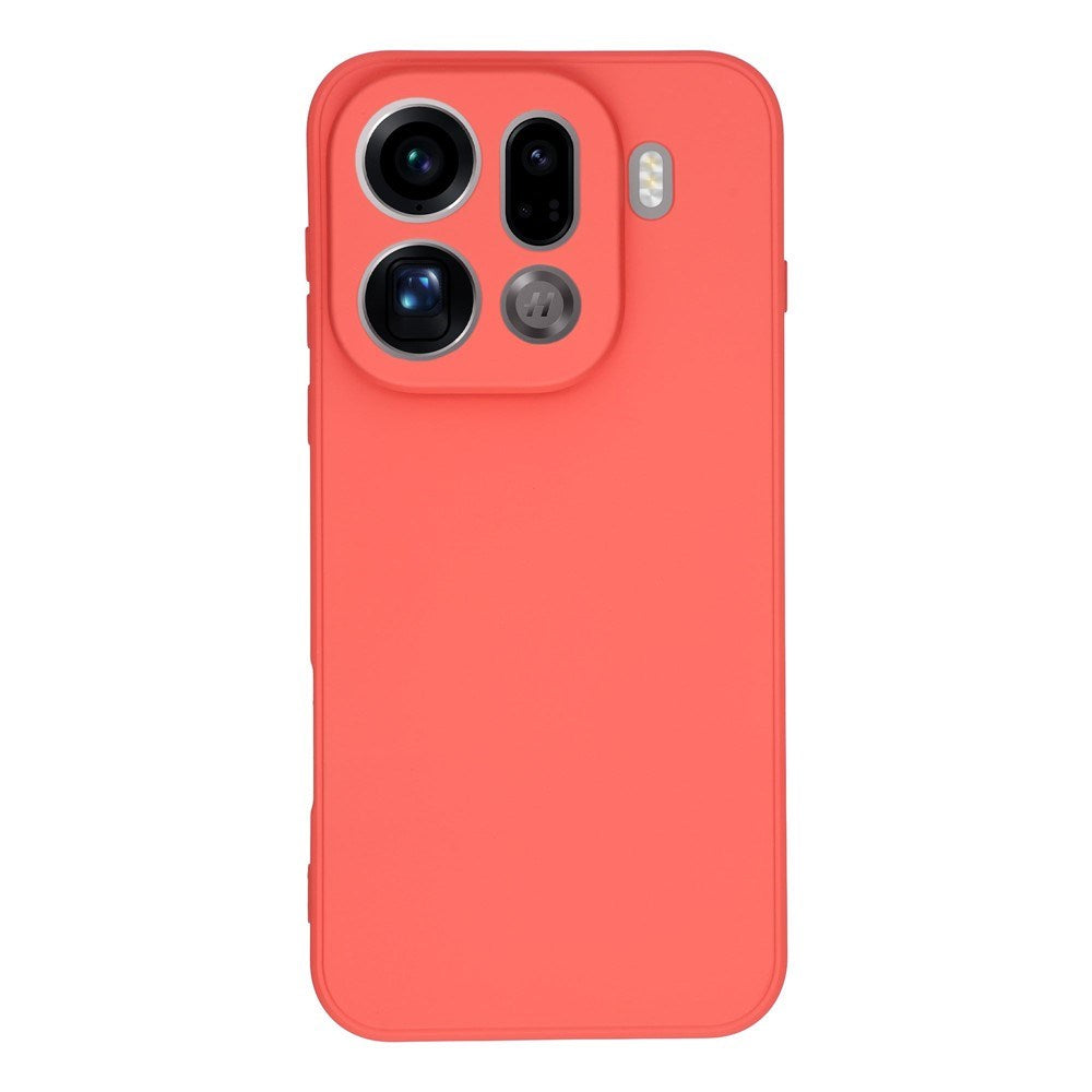 OPPO Find X9 Pro - EIDERWOOD Foret Fleksibelt Plast Bagside Cover - Rød