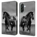 Samsung Galaxy A37 EIDERWOOD Flipcover m. Indbygget Kortholder & Ståfunktion - Hest