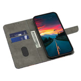 Samsung Galaxy A57 EIDERWOOD Flipcover m. Indbygget Kortholder & Ståfunktion - "Don't Touch My Phone"