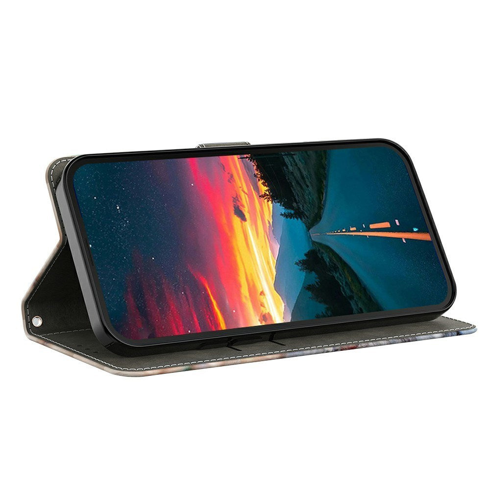 Samsung Galaxy A57 EIDERWOOD Flipcover m. Indbygget Kortholder & Ståfunktion - Hest