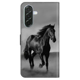 Samsung Galaxy A57 EIDERWOOD Flipcover m. Indbygget Kortholder & Ståfunktion - Hest