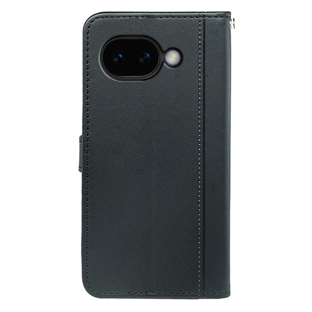 Google Pixel 10a EIDERWOOD Kunstlæder Flip Cover - Sort