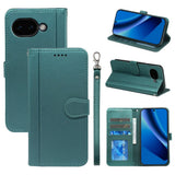 Google Pixel 10a EIDERWOOD Kunstlæder Flip Cover - Grøn