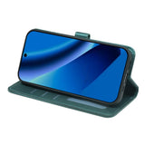 Google Pixel 10a EIDERWOOD Kunstlæder Flip Cover - Grøn