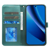 Google Pixel 10a EIDERWOOD Kunstlæder Flip Cover - Grøn