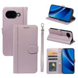 Google Pixel 10a EIDERWOOD Kunstlæder Flip Cover - Rose Gold