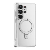 TORRAS Samsung Galaxy S26 Ultra Ostand Q1 Slim Cover m. Kickstand - MagSafe Kompatibel - Gennemsigtig