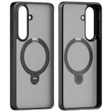 TORRAS Samsung Galaxy S26 Ostand Q3 Spin Cover m. Kickstand - MagSafe Kompatibel - Sort