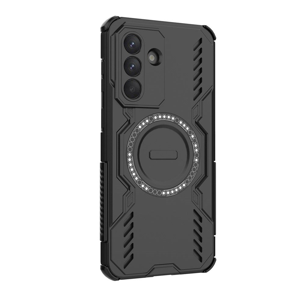 Samsung Galaxy A57 EIDERWOOD Håndværker Cover - Varmeafledning - MagSafe Kompatibel - Sort