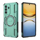 Samsung Galaxy A57 EIDERWOOD Håndværker Cover - Varmeafledning - MagSafe Kompatibel - Grøn