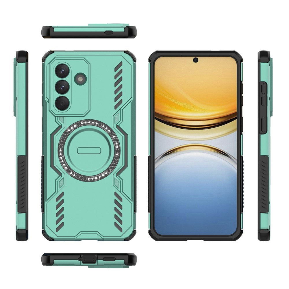 Samsung Galaxy A57 EIDERWOOD Håndværker Cover - Varmeafledning - MagSafe Kompatibel - Grøn
