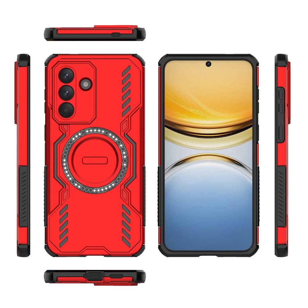 Samsung Galaxy A57 EIDERWOOD Håndværker Cover - Varmeafledning - MagSafe Kompatibel - Rød