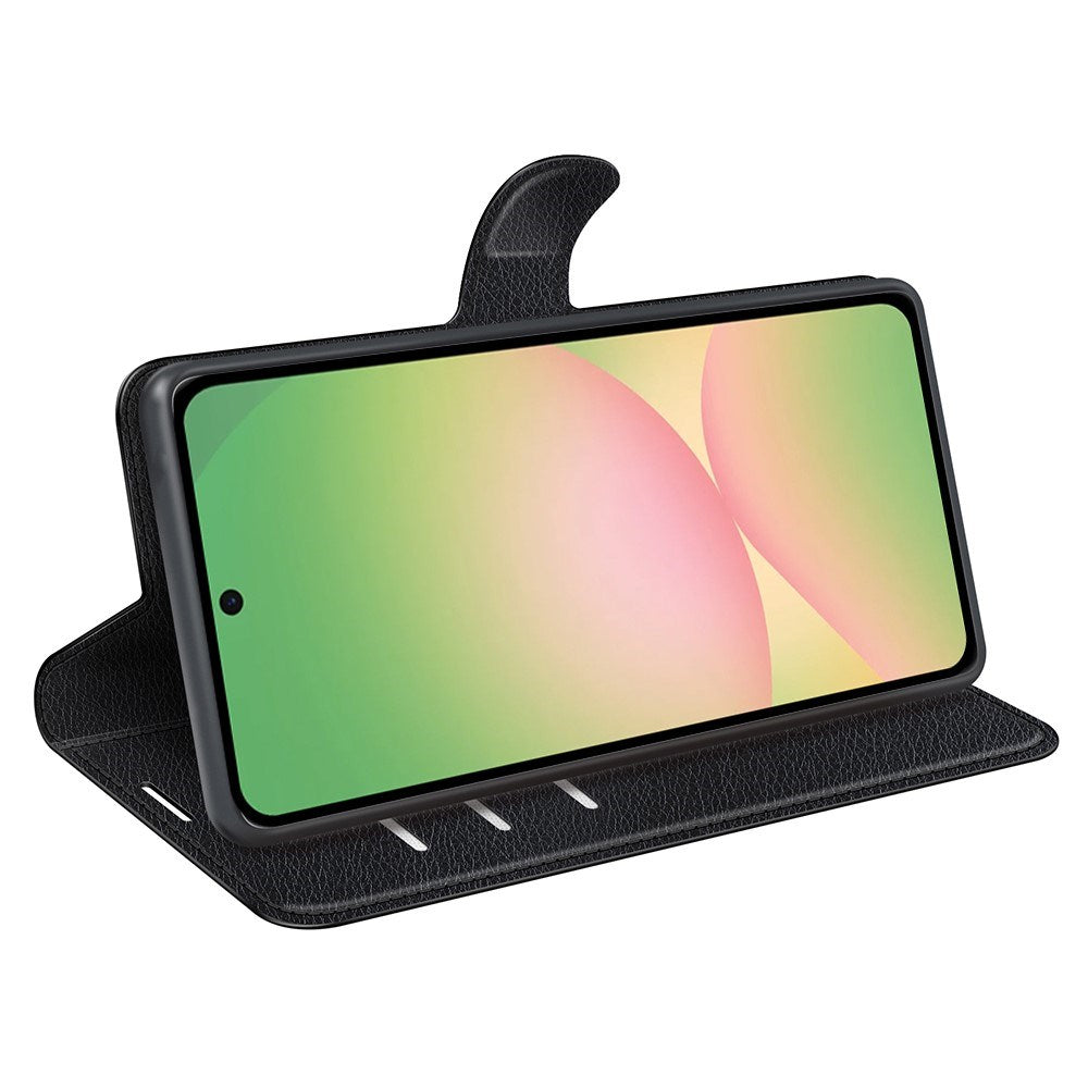 Samsung Galaxy A57 - EIDERWOOD Kunstlæder Flip Cover - Sort