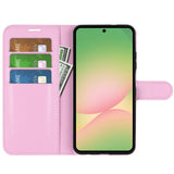 Samsung Galaxy A57 - EIDERWOOD Kunstlæder Flip Cover - Lyserød