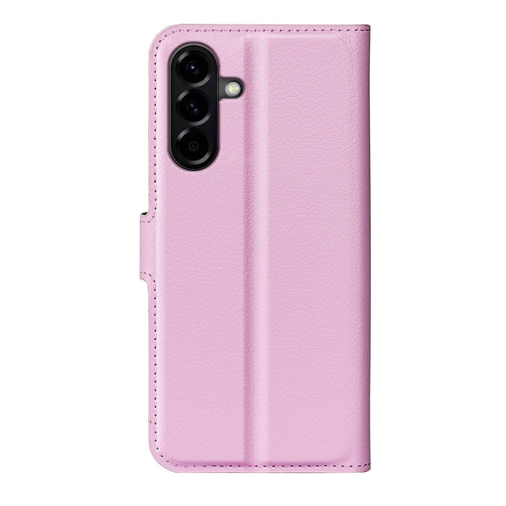 Samsung Galaxy A57 - EIDERWOOD Kunstlæder Flip Cover - Lyserød