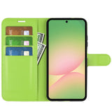 Samsung Galaxy A57 - EIDERWOOD Kunstlæder Flip Cover - Grøn