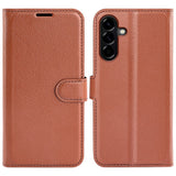 Samsung Galaxy A57 - EIDERWOOD Kunstlæder Flip Cover - Brun