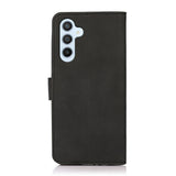 Samsung Galaxy A37 Kunstlæder Mobilcover m. Kortholder - Sort