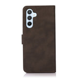 Samsung Galaxy A37 Kunstlæder Mobilcover m. Kortholder - Brun
