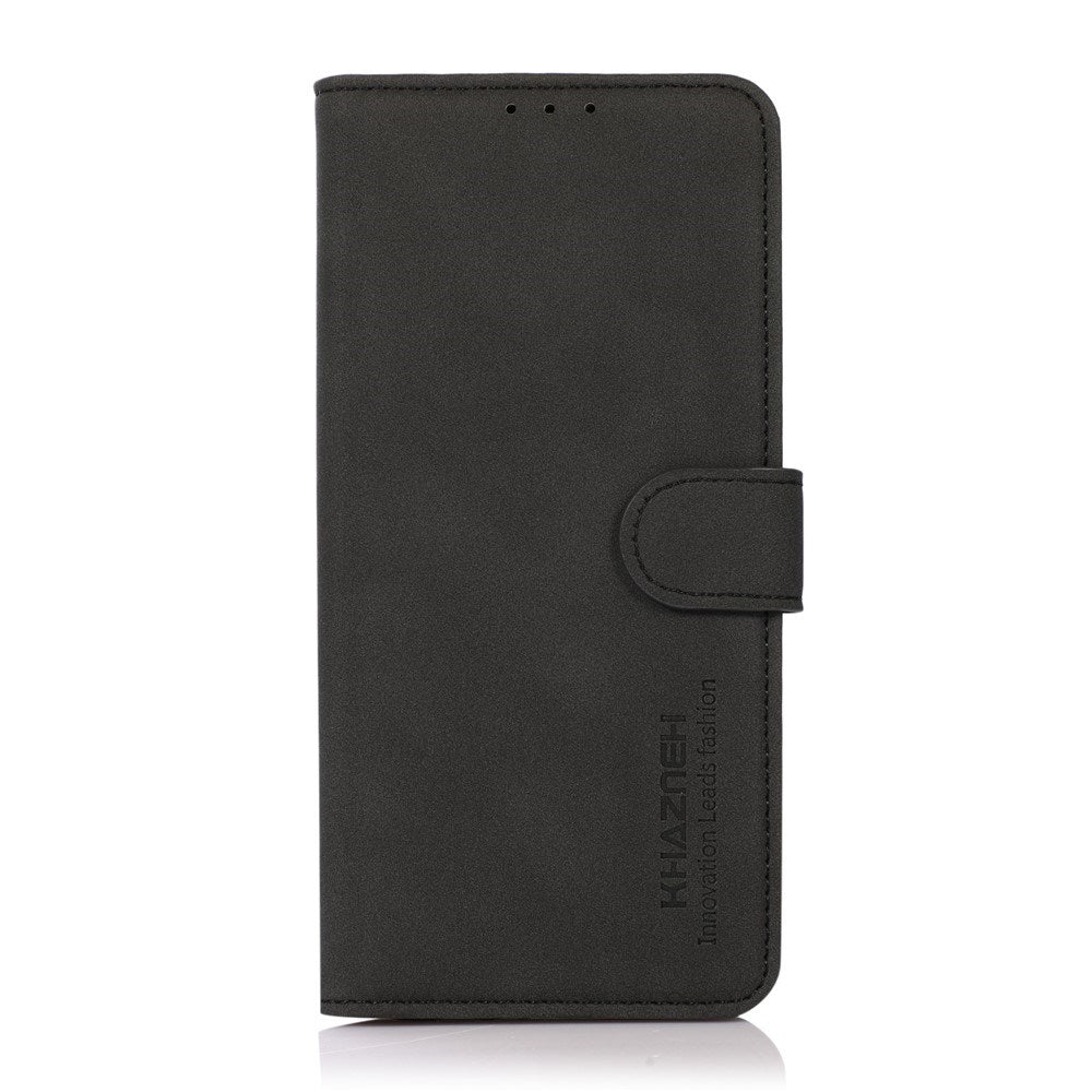 Samsung Galaxy A57 Kunstlæder Mobilcover m. Kortholder - Sort